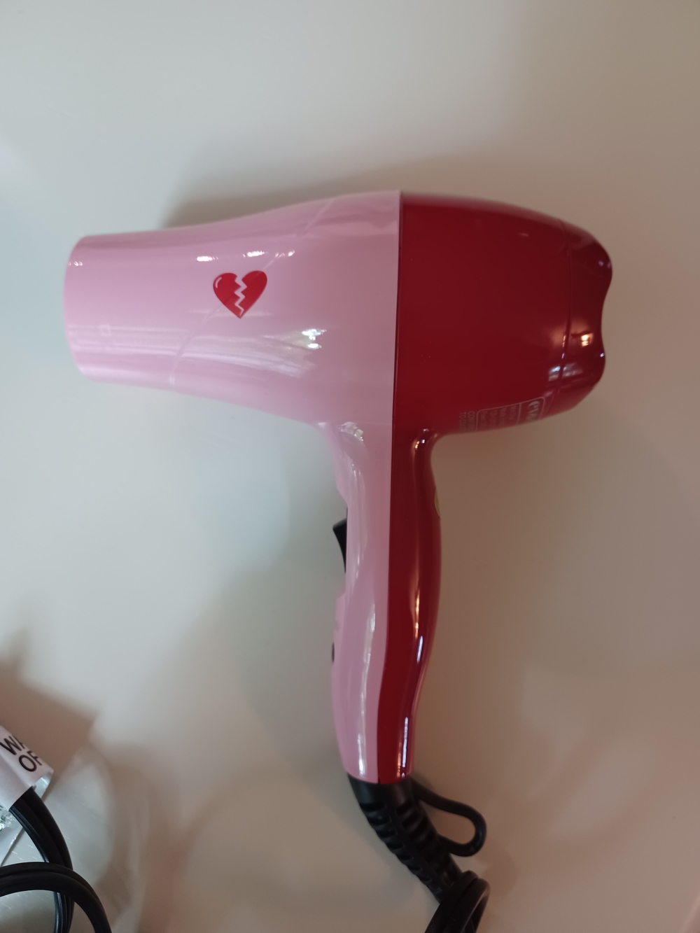 eva nyc Broken Heart Travel Hair Dryer